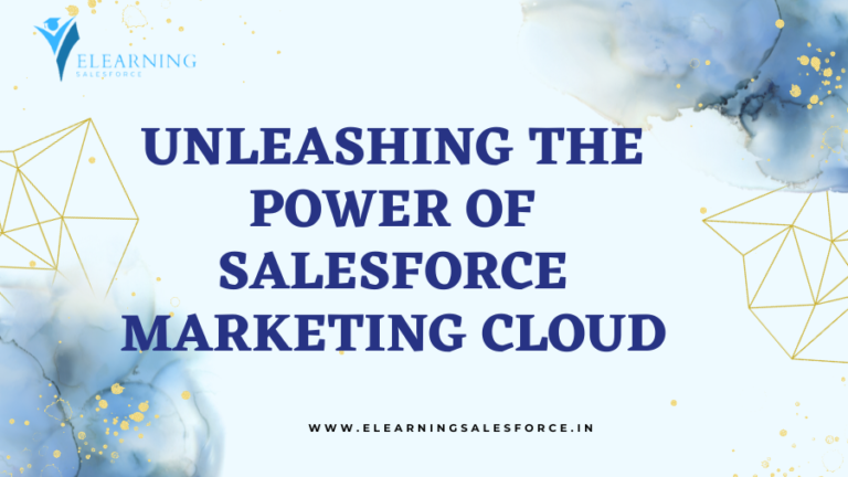 Read more about the article Unleashing the Power of Salesforce Marketing Cloud