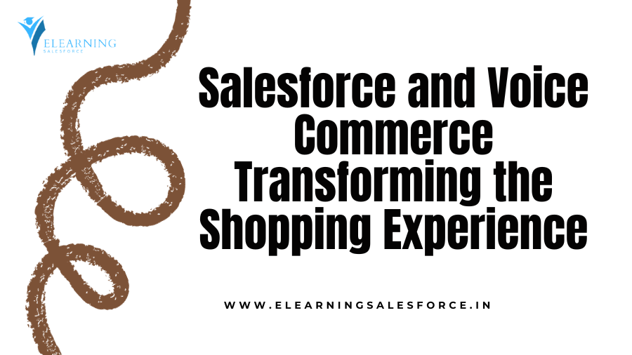 You are currently viewing Salesforce and Voice Commerce: Transforming the Shopping Experience