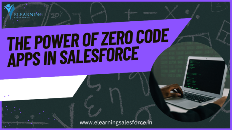 Read more about the article Unleashing Innovation: The Power of Zero Code Apps in Salesforce