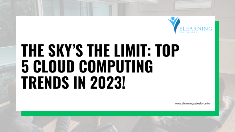 Read more about the article The sky’s the limit: top 5 Cloud Computing trends in 2023!