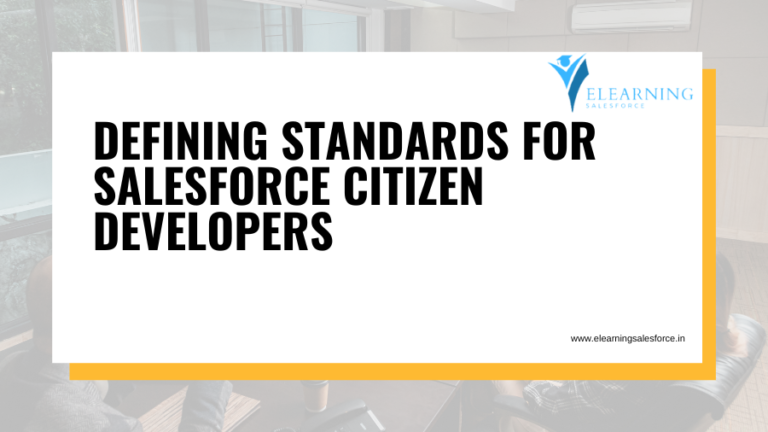 Read more about the article Defining Standards for Salesforce Citizen Developers