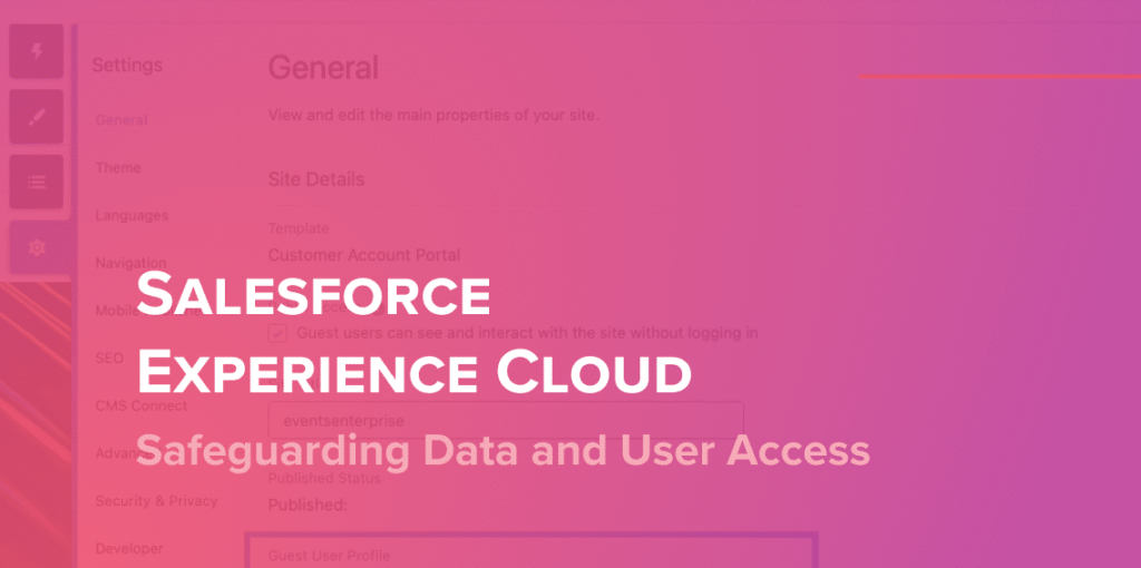 Salesforce Experience Cloud Sites