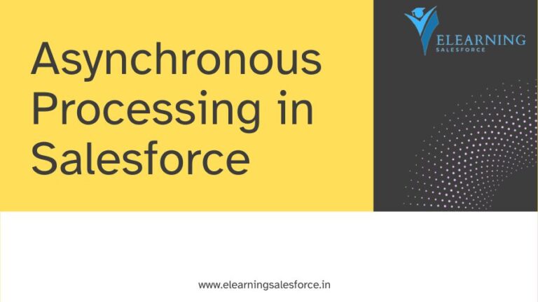 Read more about the article Unleashing the Power of Asynchronous Processing in Salesforce