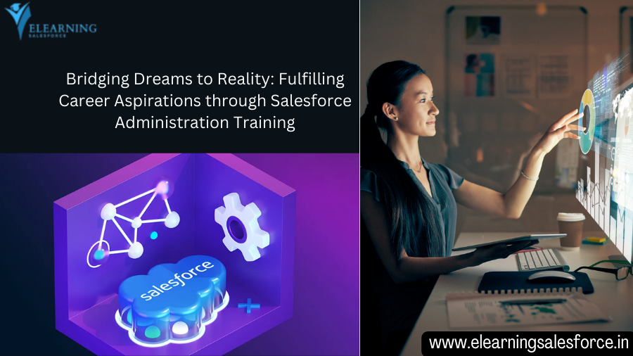 Fulfilling career aspirations with Salesforce Admin training, Realizing dreams with Salesforce Admin education, Turning aspirations into achievements with Salesforce Administration training